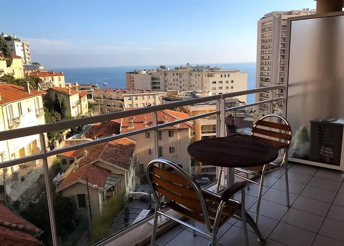 Monaco Sunshine Sea View Optional Parking Apartment